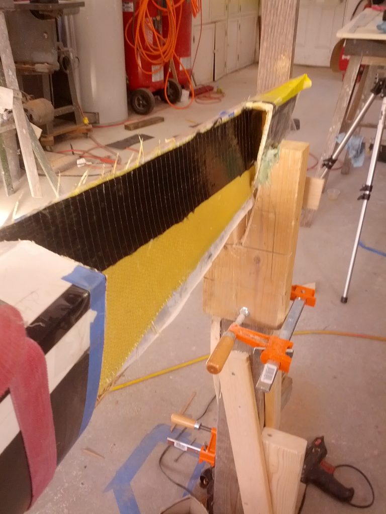 bow repair: Swift Quad Bow Replacement - Kevlar Outer Skin and Unidirectional Carbon Fiber