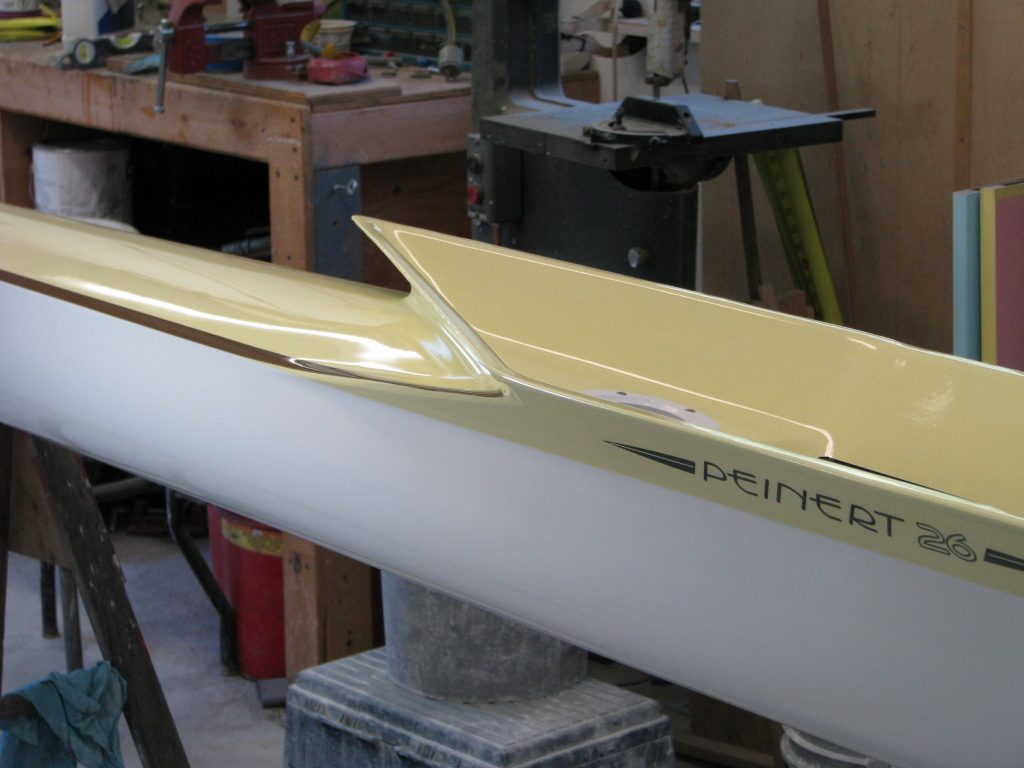 Shell Restoration: A new Peinert 26 decal to go with the good as new shell.